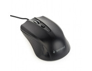 Gembird MUS-4B-01, Optical Mouse, 1200dpi, USB, 1.35 m cable, Black